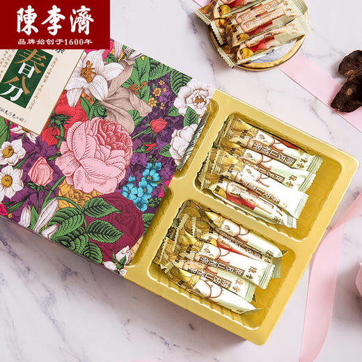 ³  【陈李济陈皮山楂百花礼盒】陈皮+山药+薏苡仁+山药等多种药食同源食材 240g/盒*48条 XN03-SD-CLJ 商品图1