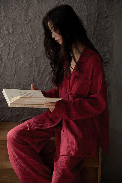 岚束流苏假日家居服 商品图4