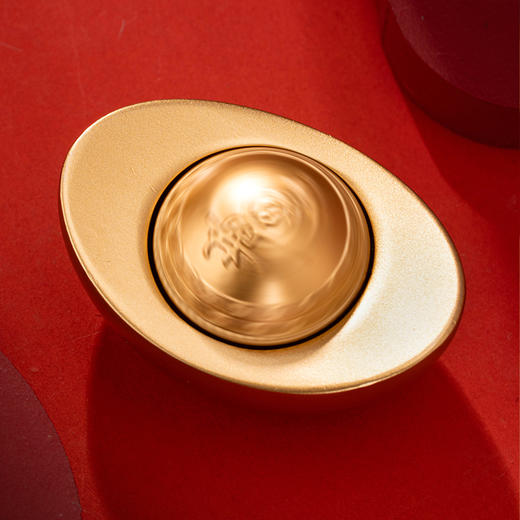 朱炳仁·铜 财高八斗收纳摆件/一举高中套装/一鸣惊人笔筒 商品图3