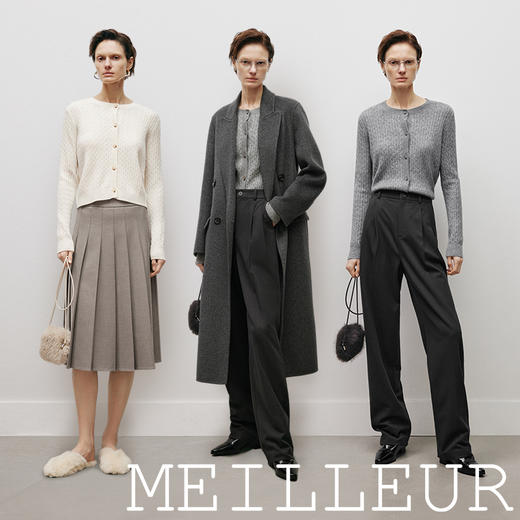 【商场同款】麦檬冬毛衫开衫5EA133941 商品图3