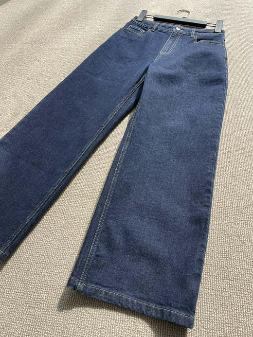 113-2 独家圆正 小禾 马上封侯 章仔 棉弹 小直筒 九分牛仔裤 我穿30码宽松合适 商品图10
