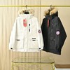 加拿大鹅冬季限定新款大毛领加厚防风工装连帽休闲羽绒服外套！ 商品缩略图0