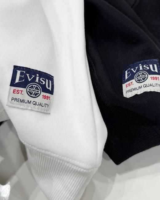 F011307秋冬情侣款商标海鸥印花银狐绒圆领套头卫衣 商品图12