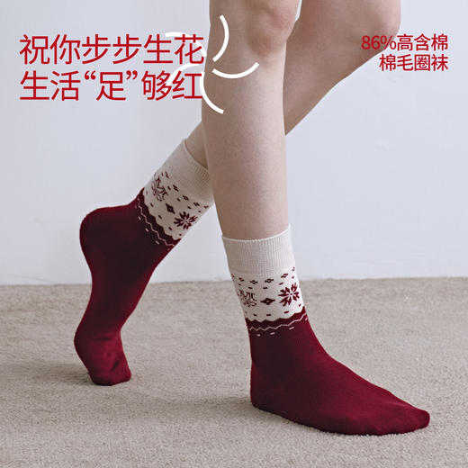 【红品限定】嫚熙秋冬季牛油果半边绒女士睡衣保暖加厚情侣家居服套装2025新款 商品图1