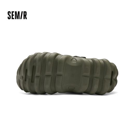 Semir男士包头洞洞鞋一脚蹬春夏款沙滩鞋EVA凉鞋凉拖鞋 商品图3