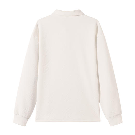 gxgjeans 男装【肌理感】男士长袖POLO衫25秋款亲肤透气日常百搭打底衫男K&C 商品图1