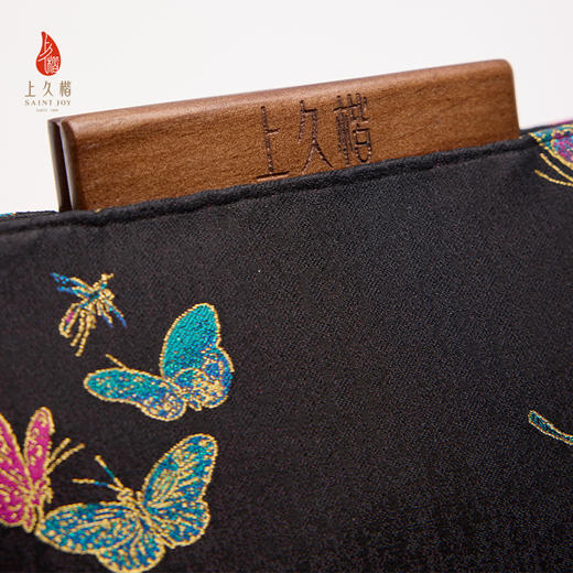 SAINTJOY/上久楷 宋锦斜背包 晴春蝶戏 XB3B095211002 商品图7