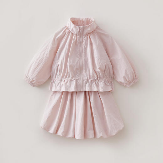 马克珍妮轻氧运动女童花苞夹克套装2026年春装新款560091 商品图4