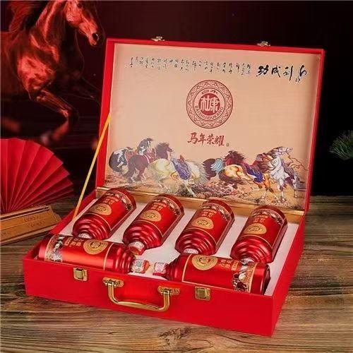 买一箱送一箱 杜康马年荣耀酒 古酿珍藏52度浓香型白酒 500ml*6瓶 礼盒装 醇厚绵柔 私藏送礼佳选 商品图3