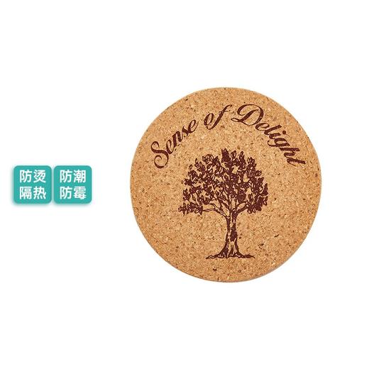 隔热家用桌面软木餐垫餐厅圆形杯垫 商品图0