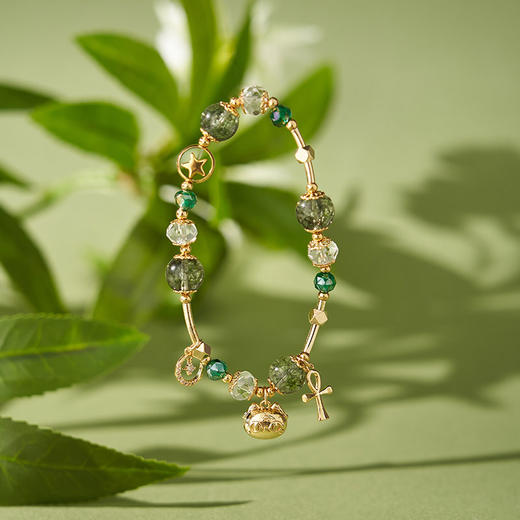 大英博物馆 盖亚·巴斯特系列 萌猫安卡绿野仙踪水晶手链 商品图2