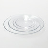 厨房餐具透明餐具圆盘椭圆盘 冷纹玻璃餐具 商品缩略图5