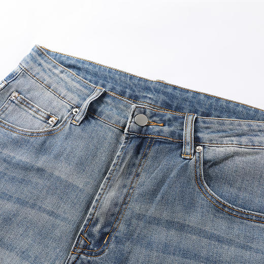 gxgjeans 男装【莱赛尔 】2025年秋款薄款透气男士牛仔裤百搭休闲长裤K&C 商品图3