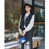 两三事梵高文艺学院星图2026春季新款绳绣格子马夹阔腿裤两件套女 商品缩略图2