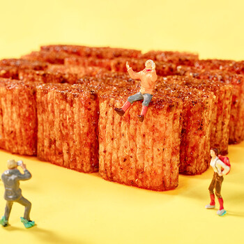 源氏 大刀肉辣条260g*2袋(520g) 娱乐休闲零食大礼包 /休闲食品 /豆干/素食零食 /辣条/面筋制品