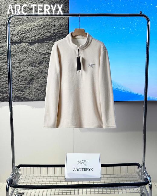 F011347刺绣26ss春季新款摇粒绒半拉链刺绣外套上衣 商品图3