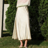 【100醋酸】三彩2026春季新款高腰鱼尾半身裙A字裙长裙优雅气质M 商品缩略图3