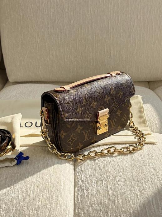 F011353复古时髦感通勤百搭斜挎单肩手提包 商品图11