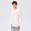 gxgjeans 男装【棉100%】情侣款长袖T恤25秋款舒适叠穿内搭男士打底衫K&C 商品缩略图4