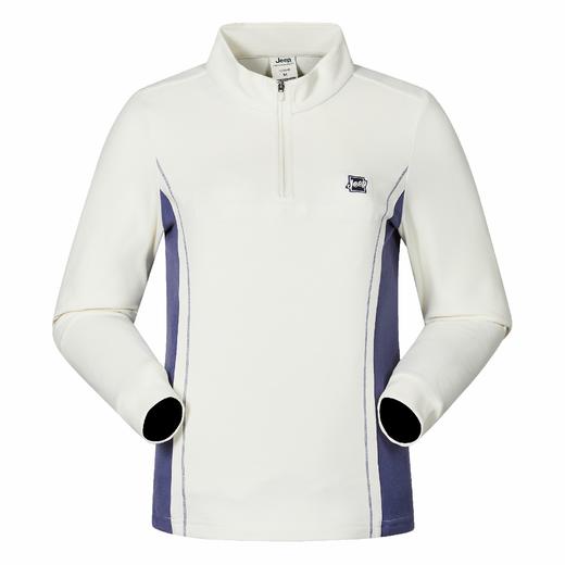 【春上新】 【9折】6楼吉普JEEP女式半开胸抓绒衣J532184202吊牌价539折后价485 商品图0