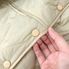 F011326时尚短款袖口罗纹羽绒棉服轻薄小棉服外套 商品缩略图11