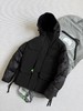 F011315男女可拆卸大毛领羽绒服情侣款工装外套 商品缩略图0