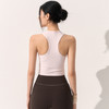 【限时秒】YOGACODE【火树银花系列】运动背心女带胸垫透气训练健身服工字瑜伽背心DWB116069 商品缩略图2