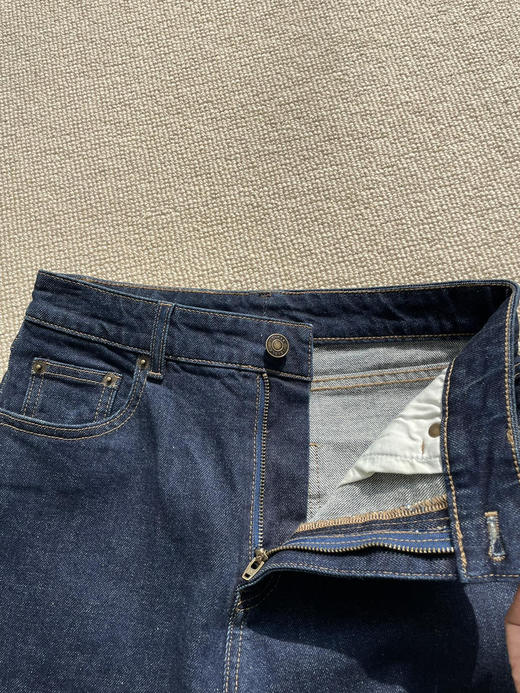 113-2 独家圆正 小禾 马上封侯 章仔 棉弹 小直筒 九分牛仔裤 我穿30码宽松合适 商品图9