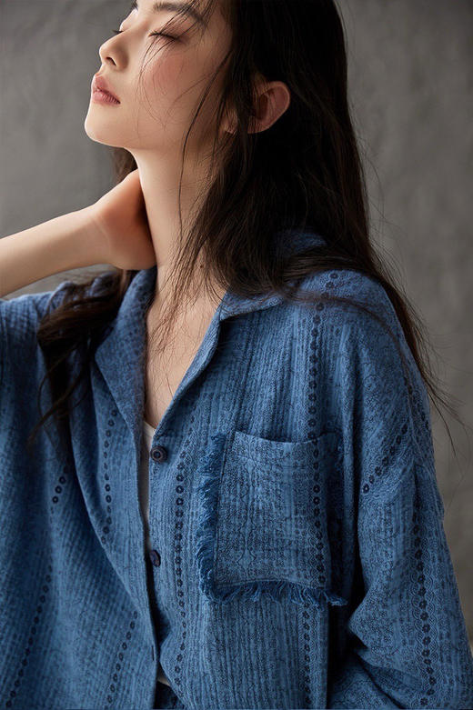 岚束流苏假日家居服 商品图5