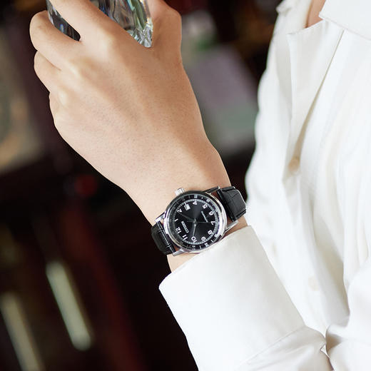 西铁城/CITIZEN机械机芯日历防水商务时尚男表NJ0210-05E 商品图6