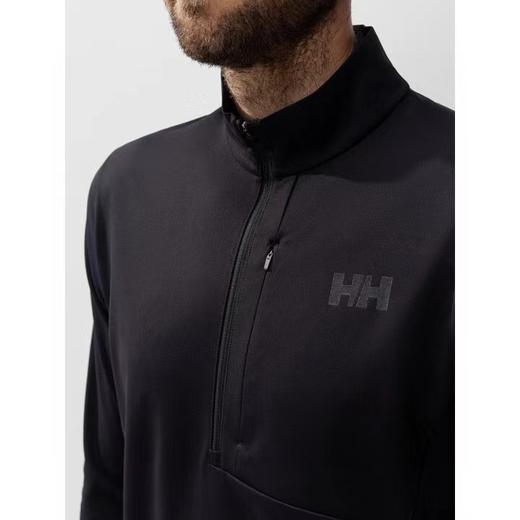 F011397春秋款轻户外日常休闲百搭款半高领半拉链长袖T恤 商品图5