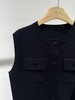 蓝调恋人|知性简约口袋羊毛马甲 商品缩略图1