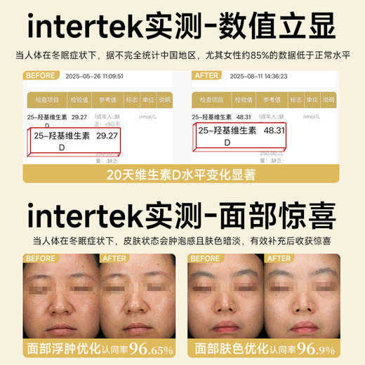 港生研阳光瓶维生素d3 商品图3