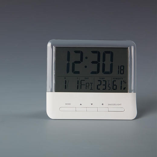 现代简约多功能卧室床头数字时钟电子钟 库拉特 商品图2