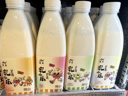 吉英小木屋奶油米酒 芝士奶油 茉莉花奶油 杨枝甘露 香蕉奶油 4口味随机 商品图0