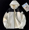 F011386新款三合一户外山系运动透气宽松连帽茄克休闲外套 商品缩略图4