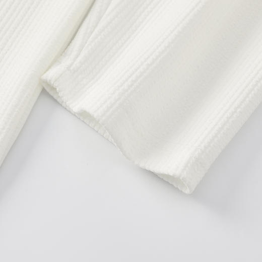 gxgjeans 男装【肌理感面料】男士长袖T恤25秋款舒适亲肤垂顺宽松打底衫上衣K&C 商品图5