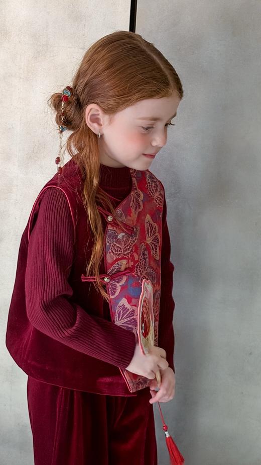 绛蝶三件套（不加绒） 商品图2