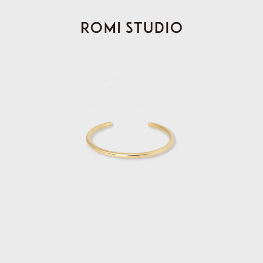 ROMISTUDIO 金色开口手环手镯首饰 RWCLP37376 商品图1