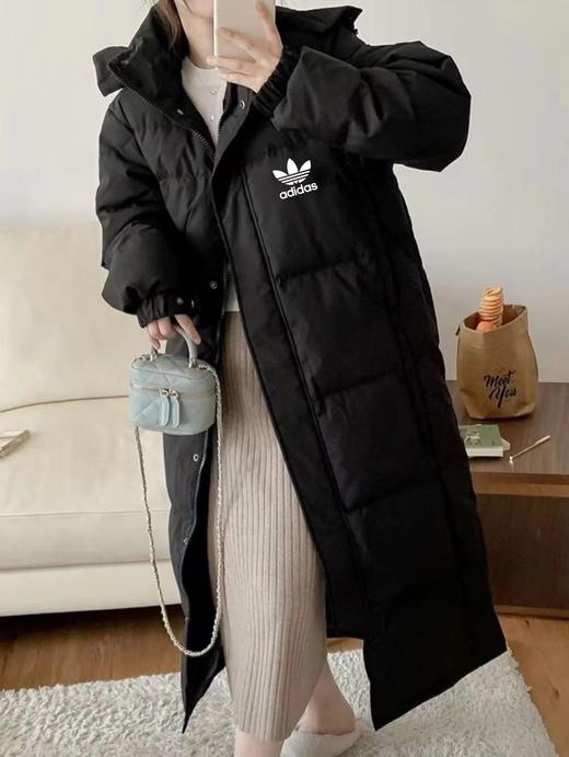 F011323三叶草中戏防风保暖长款羽绒服男女同款 商品图2