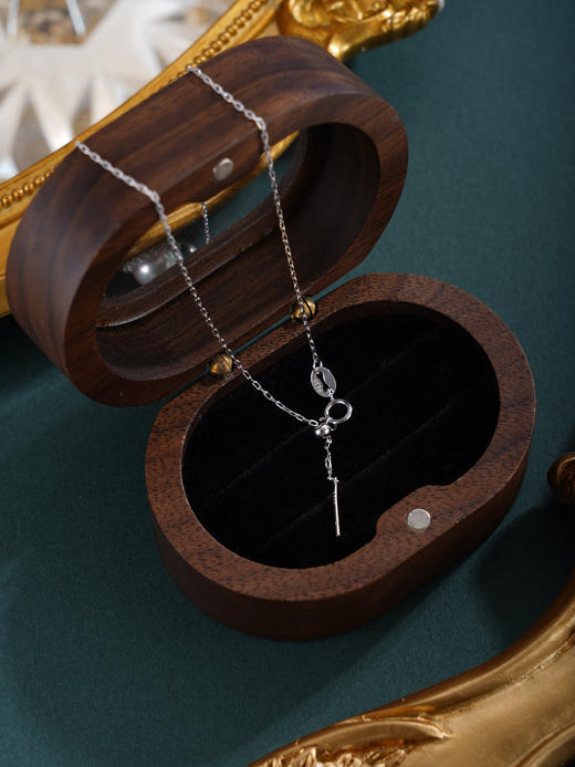 子佩集【一念圆满】银S925珍珠惜王妃套链【HJYTL001】8mm珠圆环2601 商品图5