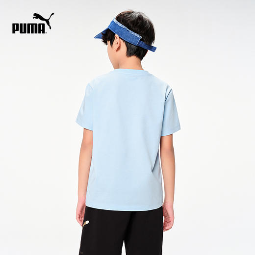 PUMA彪马官方正品 新款儿童夏季短袖T恤吸湿速干简约 商品图3
