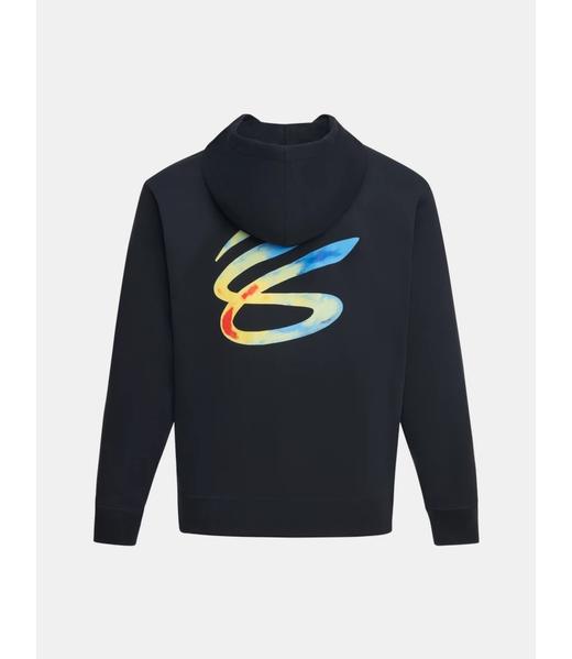 【春上新】7楼安德玛运动UA库里CURRY男子毛圈布休闲帽衫舒适针织上衣6014296 吊牌价699元 商品图1