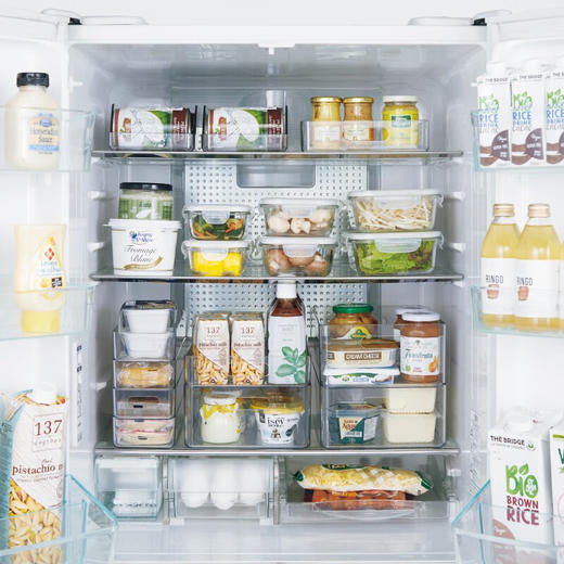 家用食品保鲜盒冷藏储物收纳盒厨房冰箱收纳托盘 商品图1