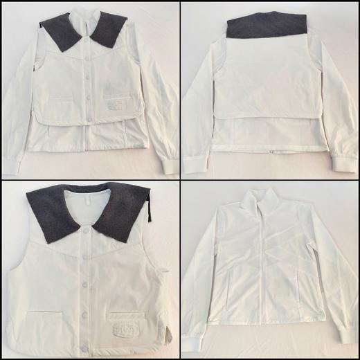 PG家新款女士两件套棉外套来啦！渠道高品质❗️独家🔥！现如今应该是它家秋冬最为抢手的系列！时尚好穿又辨识度，可拆成背心➕外套单穿，实用度up！可以游刃有余地搭配任何风格的单品，集可爱时髦与秀气一体! 商品图6