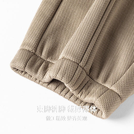 【易打理】圣得西2025年冬季男士休闲裤松紧腰系绳柔软舒适长裤 商品图6