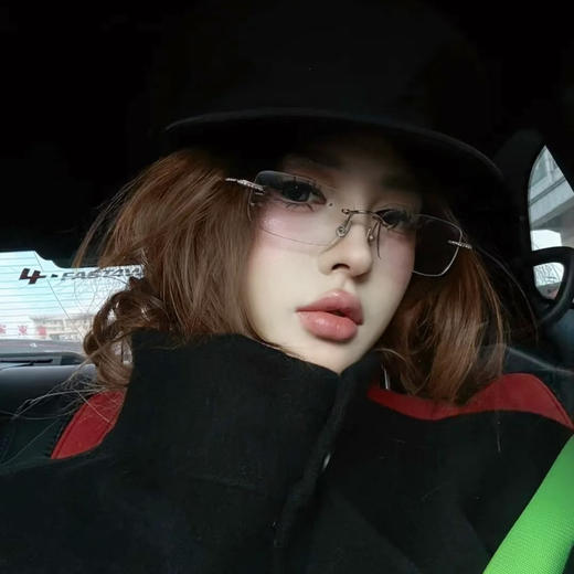 超轻纯钛无框镜架太阳镜墨镜 商品图3