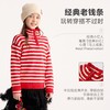 fx-【超级马力】咕噜日记儿童半拉链立领毛衣全棉冬季新年红色亲子款PDMY2523 商品缩略图2