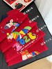 F011370浓浓中国年氛围拿捏住！小马印花内里夹绒软糯保暖儿童红色卫衣 商品缩略图9