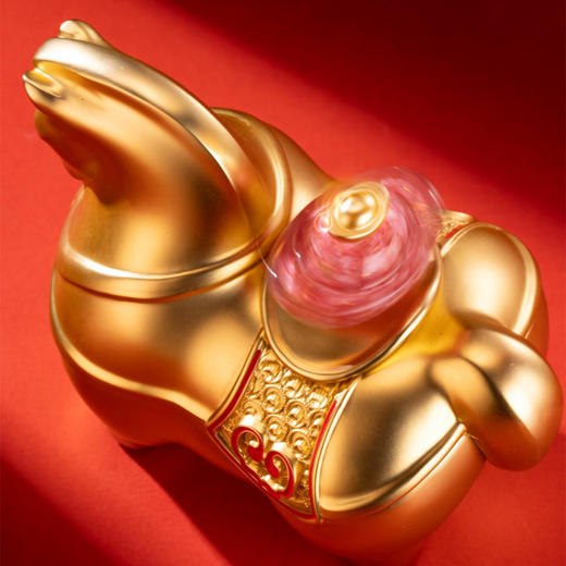 【预售】朱炳仁·铜 金马送财/碎钞貔貅/钞级喜乐果 商品图4